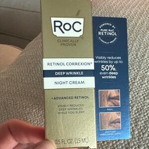 RoC Retinol Correxion Deep Wrinkle Night Cream NWT